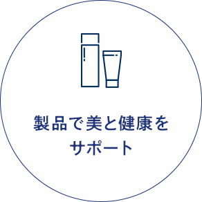 製品で美容と健康をサポート